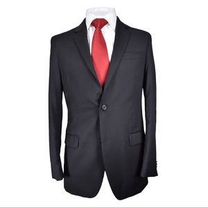 Alfani Black Modern Fit Suit 38L